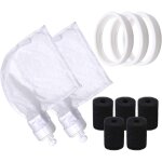 Sacs de rechange en nylon  fermeture (pour polaris 280 et 480 seulement) + pneus de rechange en caoutchouc ...