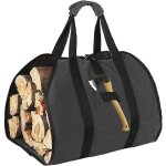 Sac de transport pour bois de chauffage, sac pour bois de chemin�e, toile sac � b�che, sac transport ...