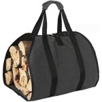 Sac de transport pour bois de chauffage, paniers � b�ches avec poign�es, pour le bois imperm�able ext�rieur ...