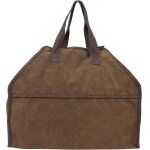 Sac de transport de b�ches en toile portable, sac fourre - tout de rangement pour bois de chauffage, ...