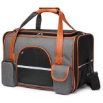 Sac de transport pour chat, 45x28x23cm sac � dos transport portable pour chiens voyage, pochette pour ...