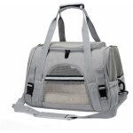 Jamais utilis�]sac de transport pour chat, cage pour chien pliable et respirante avec sangles r�glables, ...