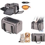 Mophorn - sac de transport pour chat avec roulettes, sac de transport pour animaux de compagnie  roulettes ...