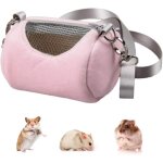 Sac de transport pour hamster nain - sac cylindrique portable d'ext�rieur isol� avec bandouli�re r�glable ...