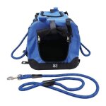 Sac de transport m pets remix 2 en 1 bleu - 41 x 28 x 28 cm - pliable - léger - ceinture baudrier Sac de transport m pets remix 2 en 1 bleu - 41 x 28 x 28 cm - pliable - léger - ceinture baudrier