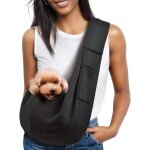 Sac de transport pour petit chien - laisse et pochette classiques - sac de transport mains libres pour ...