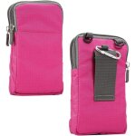 Sac de voyage pour t�l�phone portable � une �paule de 6, 5 pouces (rose rouge)