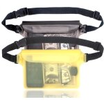 Sacoche �tanche �tui �tanche pour t�l�phone portable housse de protection avec sangle r�glable pour le ...