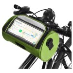 Sacoche de guidon et de rangement pour vélo, sac de fixation pour téléphone avec bandoulière amovible ... Sacoche de guidon et de rangement pour vélo, sac de fixation pour téléphone avec bandoulière amovible ...