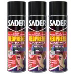 Sader - lot de 3 colles multi - usages pulvérisable type néoprène 200ml Sader - lot de 3 colles multi - usages pulvérisable type néoprène 200ml