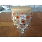 Saint - omer - lot de 6 verres � bi�re 25 cl - neufs