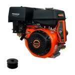 Sakawa - moteur essence 4 temps 390cc 13 cv démarrage électrique + poulie moteur 25mm e Sakawa - moteur essence 4 temps 390cc 13 cv démarrage électrique + poulie moteur 25mm e