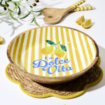 Saladier manguier dolce vita jaune d33cm m4