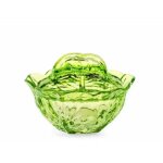 Saladier en verre verza vert 131380