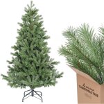 Salcar nordmann - sapin de nol artificiel de qualit suprieure - 90% polythylne - moul par injection ...