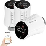 Salcar wifi thermostat connect trv706w tte thermostatique compatible avec amazon alexa & google home ...