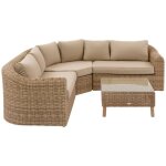 Salon moorea angle 5p savana - hesp�ride