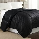 Sampur - couette soft luxe : légére 250g / m² et tempérée - noir 140x200 cm Sampur - couette soft luxe : légére 250g / m² et tempérée - noir 140x200 cm
