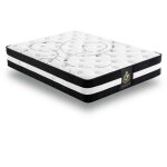 Matelas excelsior 30cm : mousse � m�moire de forme et ressorts ensach�s - 30 cm - 200x200 cm
