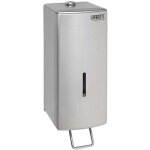 Sanela - accessoires en inox - distributeur de savon liquide, 1000 ml, inox mat slzn 73 Sanela - accessoires en inox - distributeur de savon liquide, 1000 ml, inox mat slzn 73