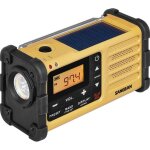 Sangean mmr - 88 radio d'ext�rieur fm, am radio d'urgence fonction de charge de la batterie, lampe de ...