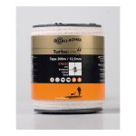 Sangle 200m blanche: sangle turboline pour cl�tures �lectriques professionnelles hauteur 1, 25 cm avec ...