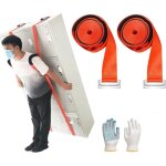 Sangle levage 1 personne ? poign�e ? charge max 272, 2 kg ? d�m�nagement meubles / appareils �lectrom�nagers ...