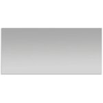 Saniclass clear miroir - 160x70cm - sans �clairage - � poser horizontalement et verticalement - sans ...