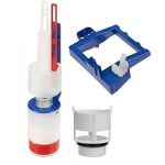 Sanit eisenberg - mcanisme de chasse double volume, pour rservoir encastr sanit et sas