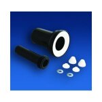 Sanit raccordement wc suspendu droit 180mm kit de raccordement complet