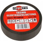 Sanitas ruban isolant pvc - 19mm x 20m - noir - �lastique - r�sistant l'humidit� - professionnel