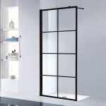 Sanitaire - paroi de douche loft black 80 cm