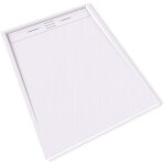 Saniverre - hiemal receveur de douche 90 x 120 cm rsine blanc aspect ardoise + bonde incluse - salle ...