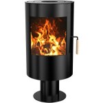 Sannover - poêle à bois oscar avec pied 8, 2 kw Sannover - poêle à bois oscar avec pied 8, 2 kw