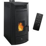 Sannover - po�le � granul�s hydraulique etanche anita 21 kw noir