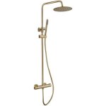 Sans marque - colonne de douche avec robinetterie thermostatique - edouard rousseau - doddy - laiton ...