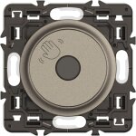 Commande sans contact 200w led c�liane - enjoliveur titanium et support - legrand