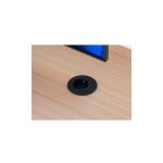 Sans marque - prise électrique encastrable 60 mm avec bague adaptatrice 80 mm + port usb a - noir - maxiburo ... Sans marque - prise électrique encastrable 60 mm avec bague adaptatrice 80 mm + port usb a - noir - maxiburo ...