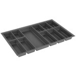 Sans marque range - couverts classico anthracite pour strongbox 80 (704 x 474 mm)
