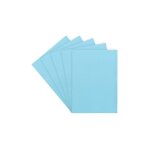 Sans marque - sous - chemise standard 60 g 22 x 31 cm couleur - paquet de 100 - bleu - maxiburo