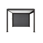 Sans marque store d�roulant gris anthracite 2. 79 x 2. 36 pour pergola prima 4x3