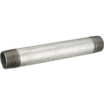 Tube d'alimentation filetage, acier galvanisé, en barre, diam. 26 x 34 mm, l. 0, 20 m - sans marque Tube d'alimentation filetage, acier galvanisé, en barre, diam. 26 x 34 mm, l. 0, 20 m - sans marque