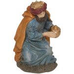 Santon pour cr�che de no�l h. 20cm r�sine assorti - atmosphera cr�ateur d'int�rieur