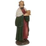 Santon pour cr�che de no�l h. 20cm r�sine assorti - atmosphera cr�ateur d'int�rieur