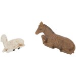 Santon pour cr�che de no�l h. 20cm r�sine assorti - atmosphera cr�ateur d'int�rieur