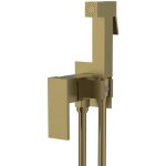 Sapho - cubemix robinet de m�langeur de bidet dissimul� avec spray stop, carr�, or mat