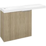 Sapho - meuble sous vasque latus vi 50x50x22 cm, gauche, orme bardini Sapho - meuble sous vasque latus vi 50x50x22 cm, gauche, orme bardini