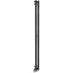 Sapho - pilon - sche - serviettes, 12x180 cm, 300 w, noir mat iz124t