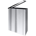 Sapho srie htel - poubelle mural 25 l, inox bross xp006