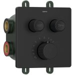 Sapho - smart select - mitigeur de douche thermostatique encastré, 2 sorties, avec corps d'encastrement, ... Sapho - smart select - mitigeur de douche thermostatique encastré, 2 sorties, avec corps d'encastrement, ...